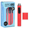 24CT DISPLAY - Pulsar Digital Display Leather 510 Battery - 650mAh / Assorted Colors