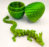 Dragon Egg Surprise 3D Printed Dragon Figurine - 11"