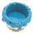 Fujima Cupcake Polystone Ashtray - 3.25" / Assorted Colors/4PC DISPLAY