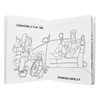 Wood Rocket Adults Doing Adult Shit Adult Coloring Book - 8.5"x11"