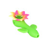 6PC Bundle - Sunflower Silicone Hand Pipe - 4.75" / Assorted Colors