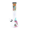 Infyniti Untamed Collection - 14" Beaker w/ 12-Arm Tree Perc Ice Pinch, Jellyfish