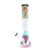 Infyniti Untamed Collection - 14" Beaker w/ 12-Arm Tree Perc Ice Pinch, Jellyfish