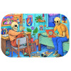 Pulsar & Grateful Dead Rolling Tray & Lid Combo 7" x 11" Roomies
