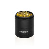 ONGROK 5pc Storage Grinder w/ Pyramid Teeth Black
