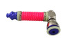 Coilerz 3" Metal Pipe w/ Anodized Coil & Glow-in-the-Dark O-Rings by BIG Pipe