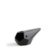 BRNT Prism Black Ceramic Pipe