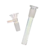 SeshGear Twist Straight Tube Glass Water Pipe - 7.5 / 14mm F / Small
