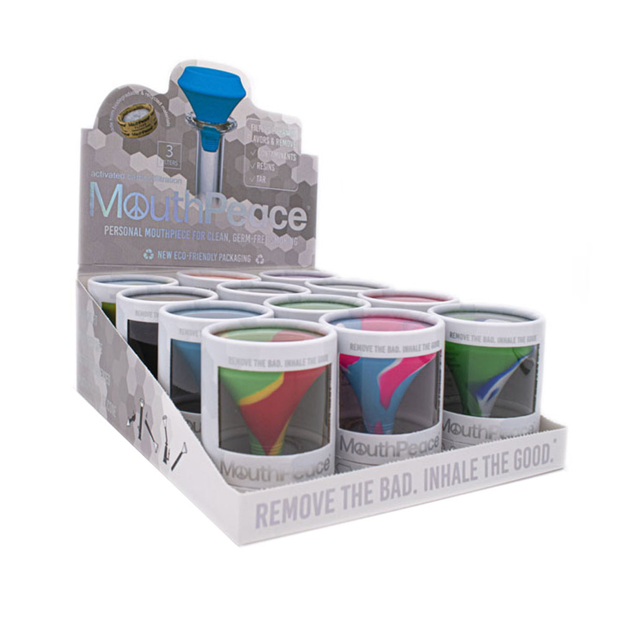 MouthPeace - Pipe Filter Kit - Display of 12