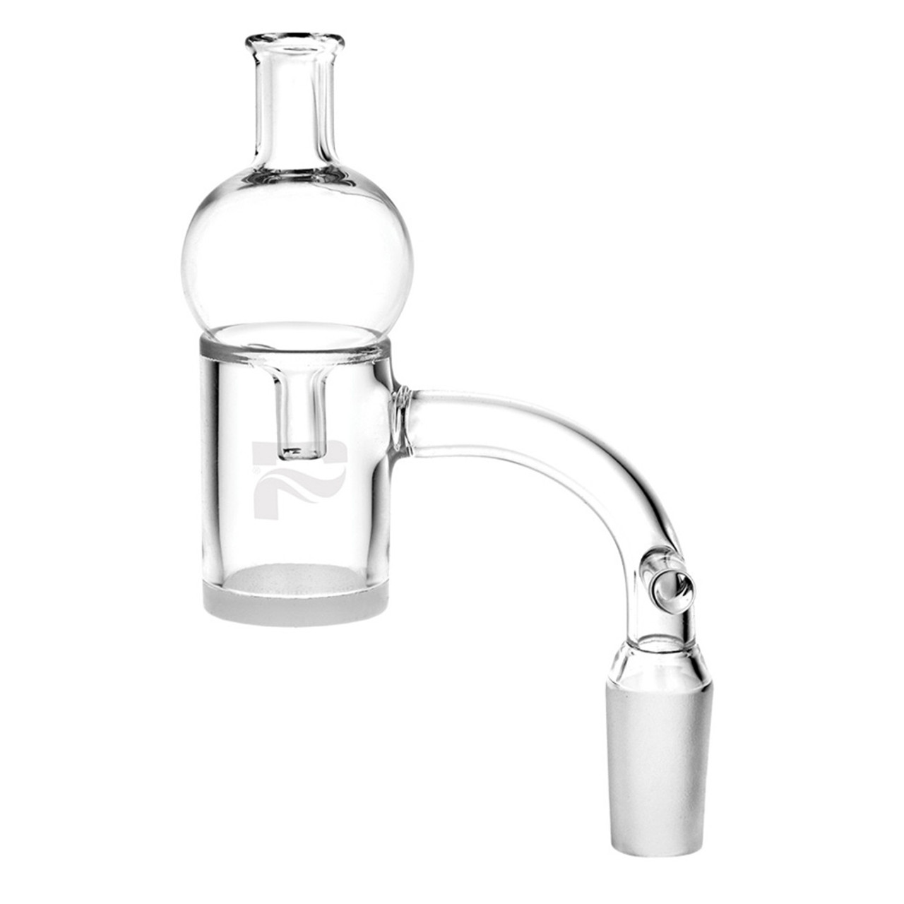 Quartz Banger Wide Bottom Quartz w/ Carb Cap 14mm 18mm