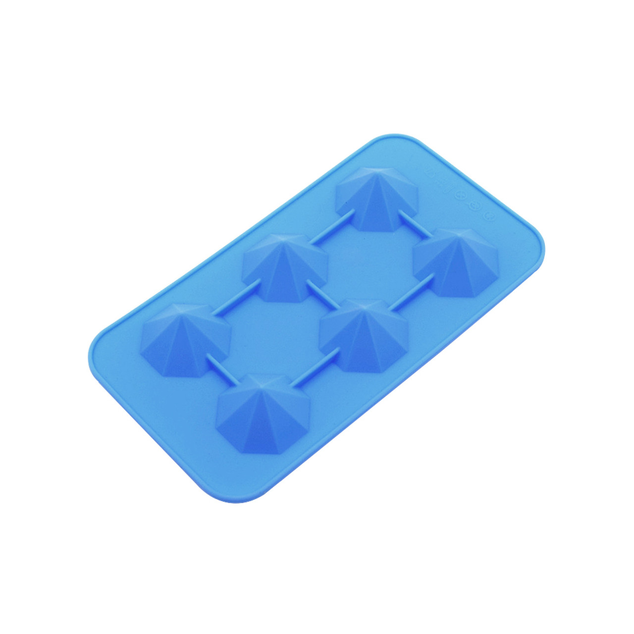 Dope Molds Silicone 6-Cavity Mold or Ice Cube Tray - Diamonds - B.O.B ...