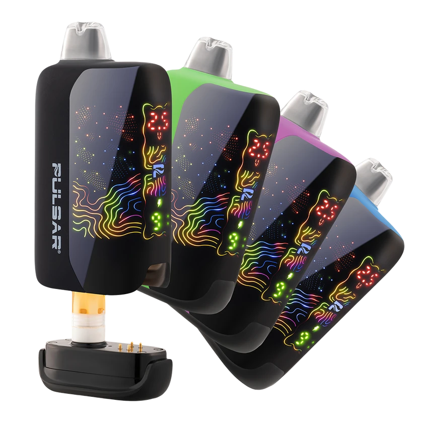 vape bar with screen Pulsar 510 DL 6.0 Curved LCD 1000mAh Herb Color:Absyssal Blue VooPoo DRAG 157W TC