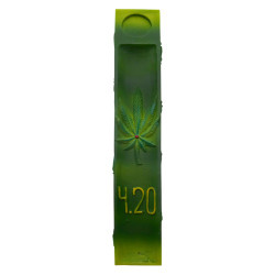 10" Incense Burner - 420 w/ Leaf