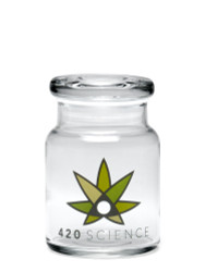 420 Science Pop Top Jar Small - 420 Science Logo