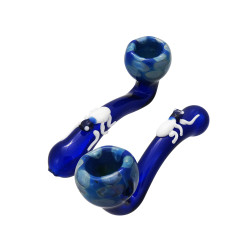 Mini Glass Pipe Sherlock w/ Ant