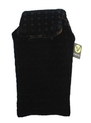 Vatra 6" x 3" Velcro Pouch - Black Velvet