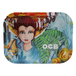 OCB 14" x 11"" Large Metal Rolling Tray - Artist Series