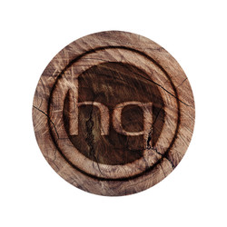 DabPadz BOBHQ Wood Coaster