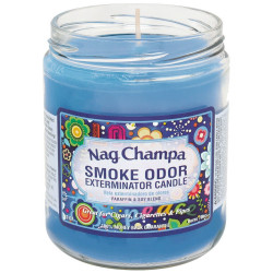 Smoke Odor Nag Champa Candle