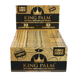 King Palm King Size Hemp Papers