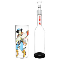 High Times x Pulsar Gravity Water Pipe - Cowboy Boots - 11.5" - 19mm F