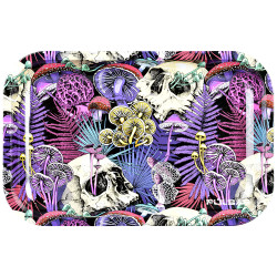 Pulsar Metal Rolling Tray - 11"x7" - Forgotten Trip