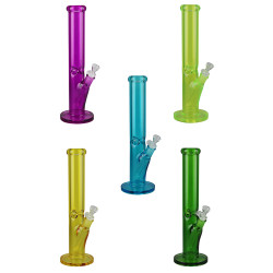 Light Bright Waterpipe - 14" - 14mm F - Colors Vary