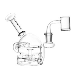 Pulsar Clear Ball Recycler Dab Rig  - 5.25" / 14mm F