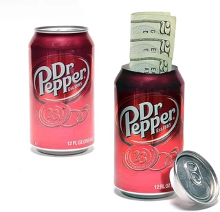 Soda Can Diversion Stash Safe - 12oz / Dr. Pepper