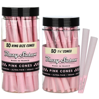 Blazy Susan Pink Pre-Rolled Cones - 50pk