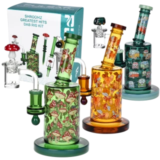Pulsar Greatest Hits Series Glow Dab Rig Kit / 8" / 14mm F