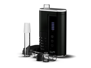 Arizer GoSRT Dry Herb Portable Vaporizer - Black