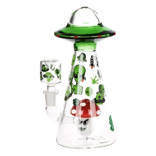 SeshGear Interstellar Trip Glass Water Pipe - 7.25" / 14mm F
