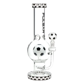 Pulsar Soccer Celebration Bubble Base Glass Water Pipe - 12.6" / 14mm F