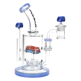 Pulsar Glow VW Bus Glass Dab Rig Set - 8.5" / 14mm F