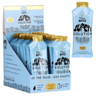 24ct Piece Water Super Solution Packets Display - 25ml