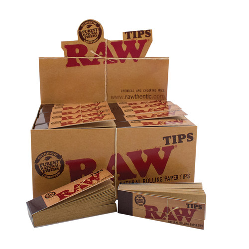 Unbleached Regular Tips by RAW