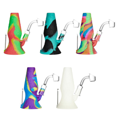 Pulsar RIP Series 4.5" Mini Silicone Lava Flow Dual Rig