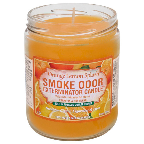 Smoke Odor - 13oz Candle - Orange Lemon Splash