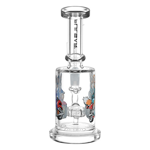 Pulsar Moto Corgi Glass Dab Rig - 6.75" / 14mm F