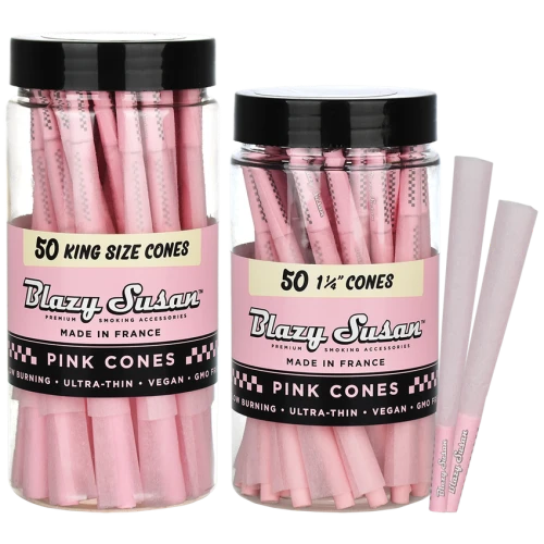 Blazy Susan Pink Pre-Rolled Cones - 50pk