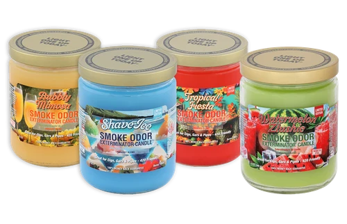 Smoke Odor Exterminator Candle / Tropical Mix Limited Series / 13oz
