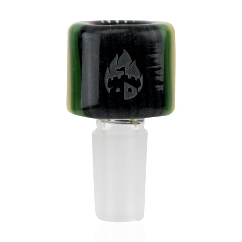 Empire Glassworks Bowl 14mm - Steel Rasta