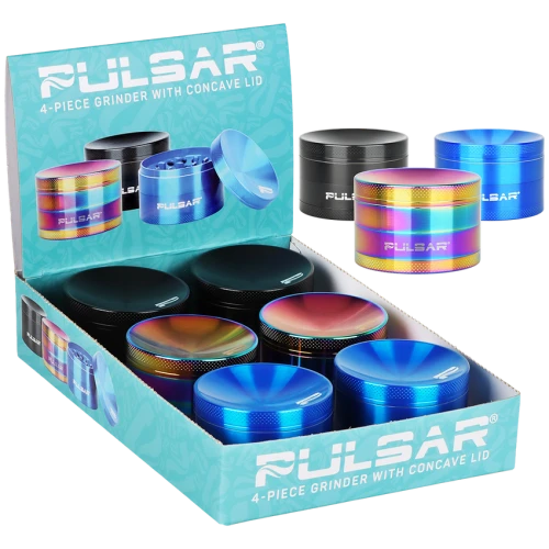 Pulsar Concave Grinder 4pc / 2.5" 6ct Display
