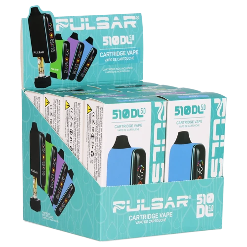 Pulsar 510 DL 5.0 Precision Voltage Control LCD Screen Vape Bar - 1000mAh