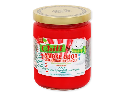 Smoke Odor 13oz. Candle Holiday Limited Edition Chill