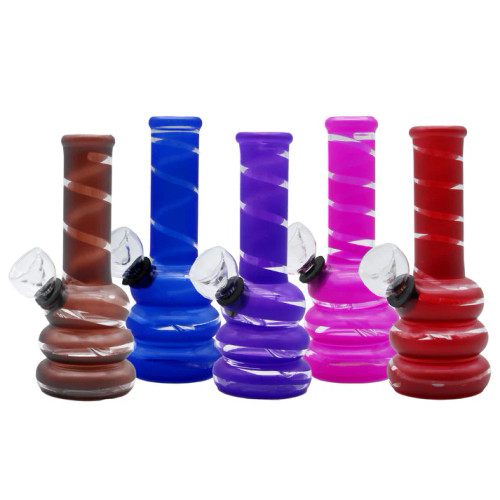 6" Bubble Stripe Triple Bump Base - Colors Vary