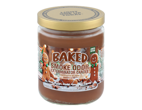 Smoke Odor Exterminator Candle - Baked / Limited Edition / 13oz