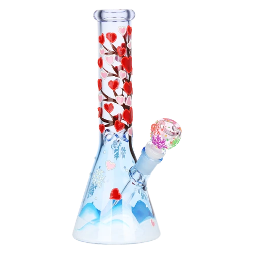 Heart Blossom Beaker 10"