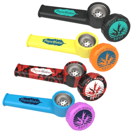 PieceMaker Karma Silicone Hand Pipe - 3.5"
